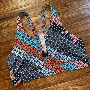 Colorful VSX Victoria’s Secret Sport Bra, Size M